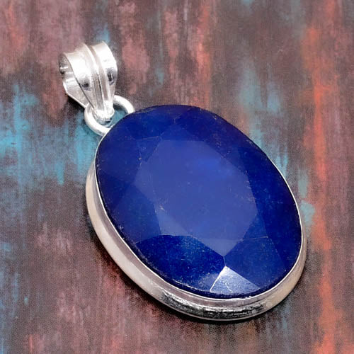 Indigo Dreams – Sterling Silver Lapis Lazuli Pendant