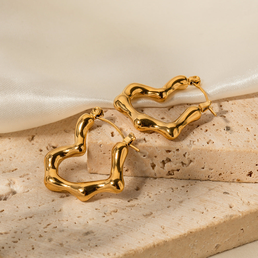 Selena Earrings - 18K Gold