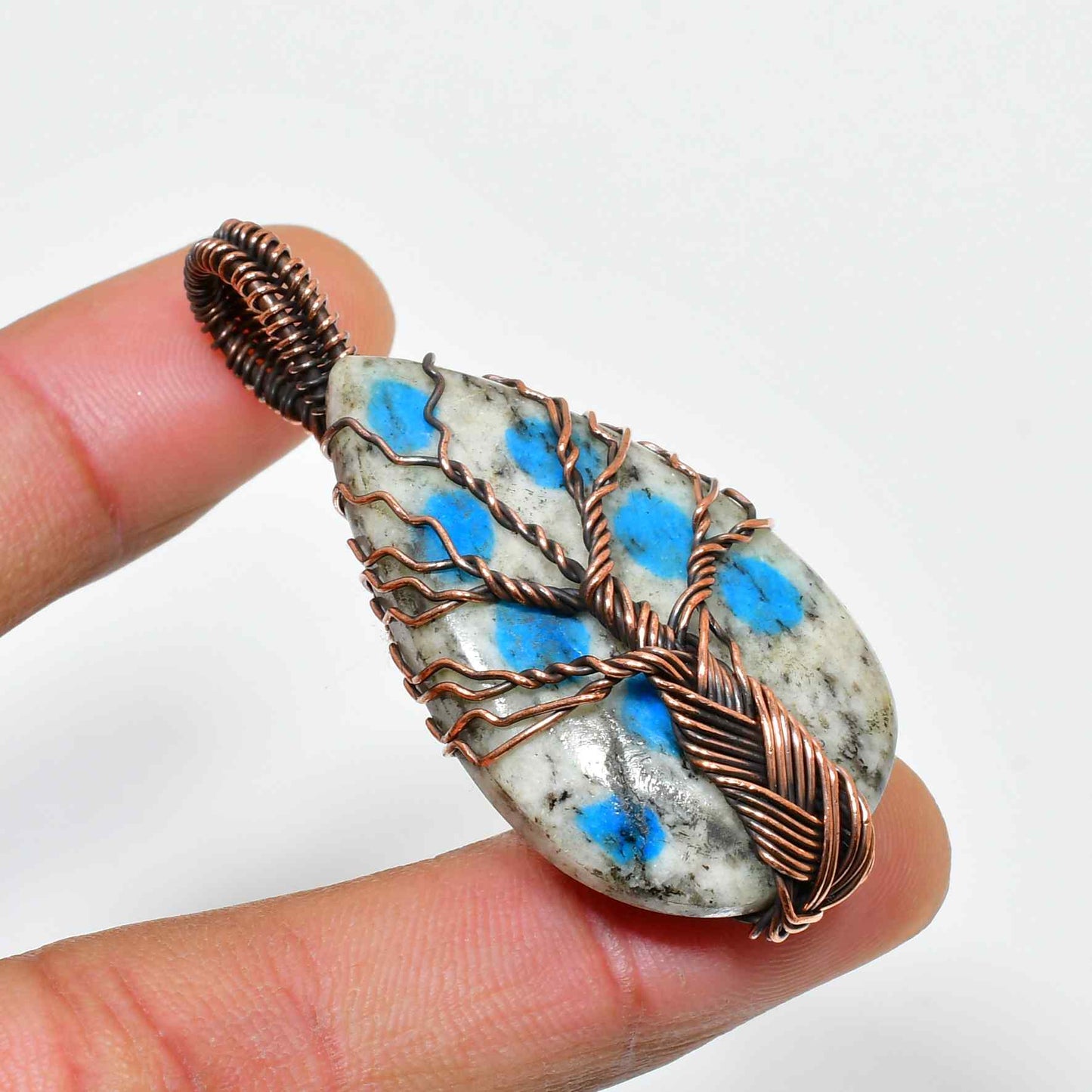 Gaia’s Arbor – Labradorite Tree of Life Pendant