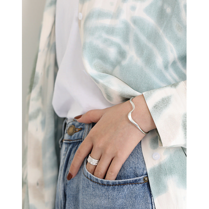 The Little Wave Bracelet - 925 Sterling Silver