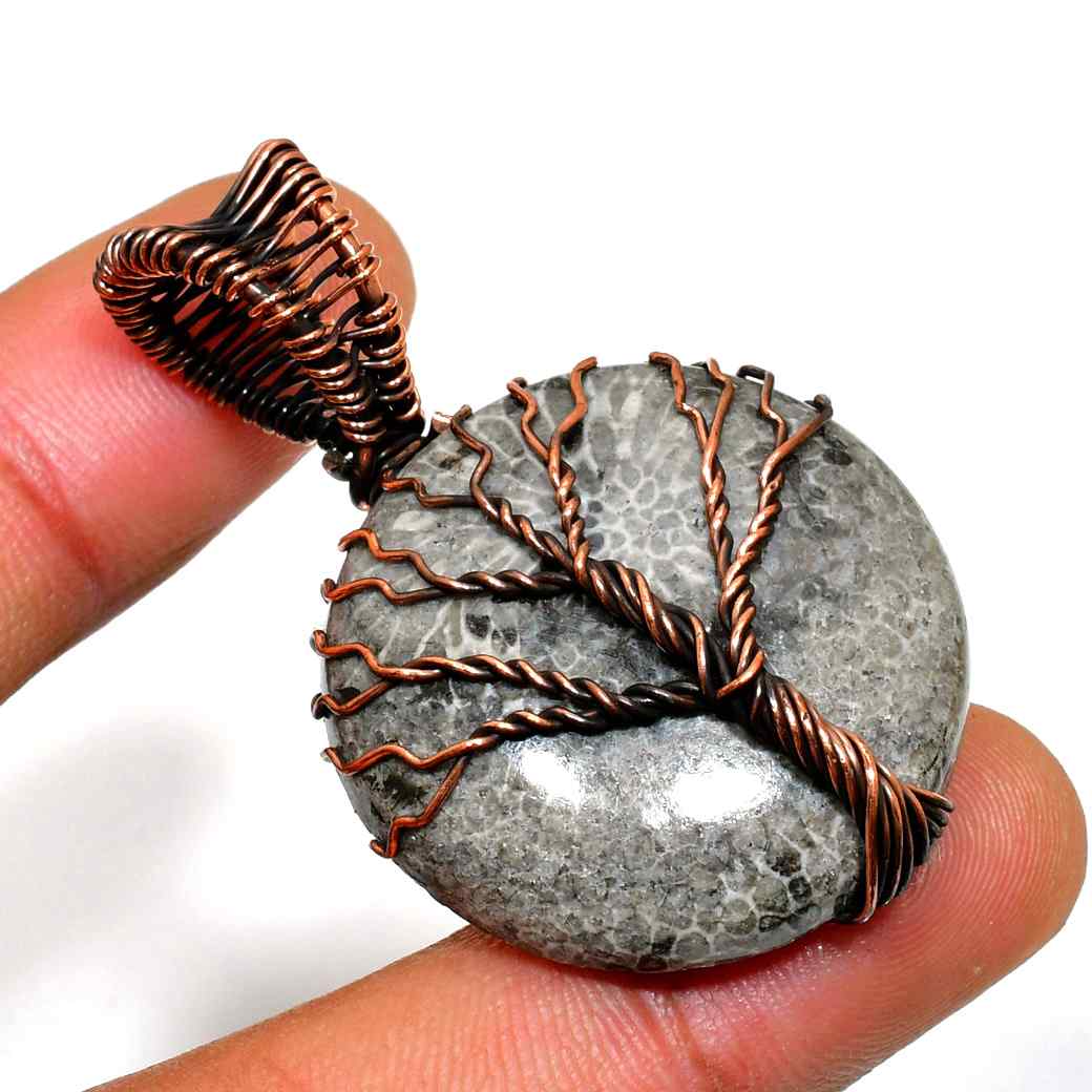 Sylvan Roots – Copper Tree of Life Pendant