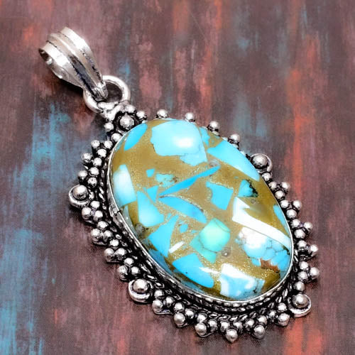 Serenity Dream – Turquoise Silver Pendant