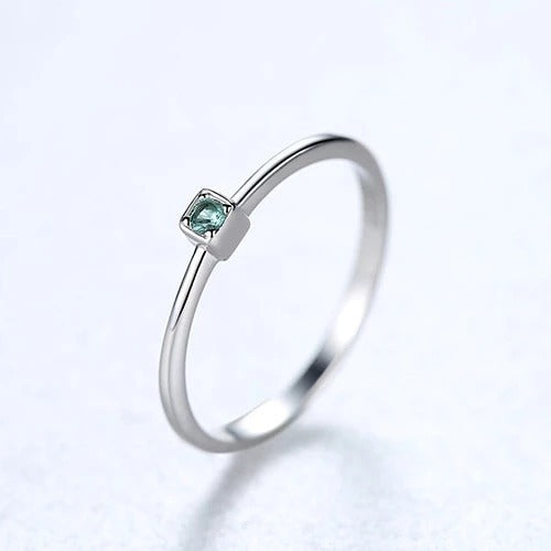 Single Stone Summer Ring