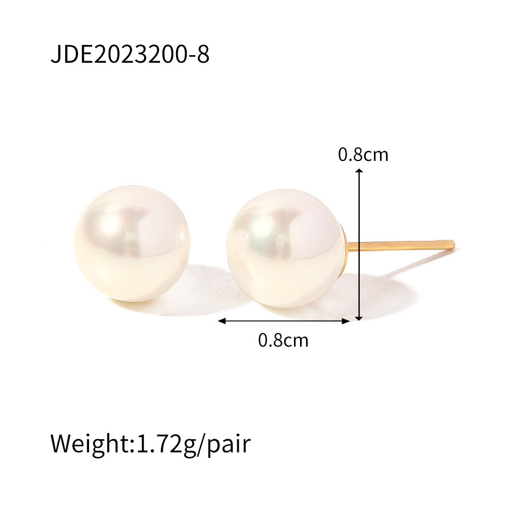 Titania Pearl Studs