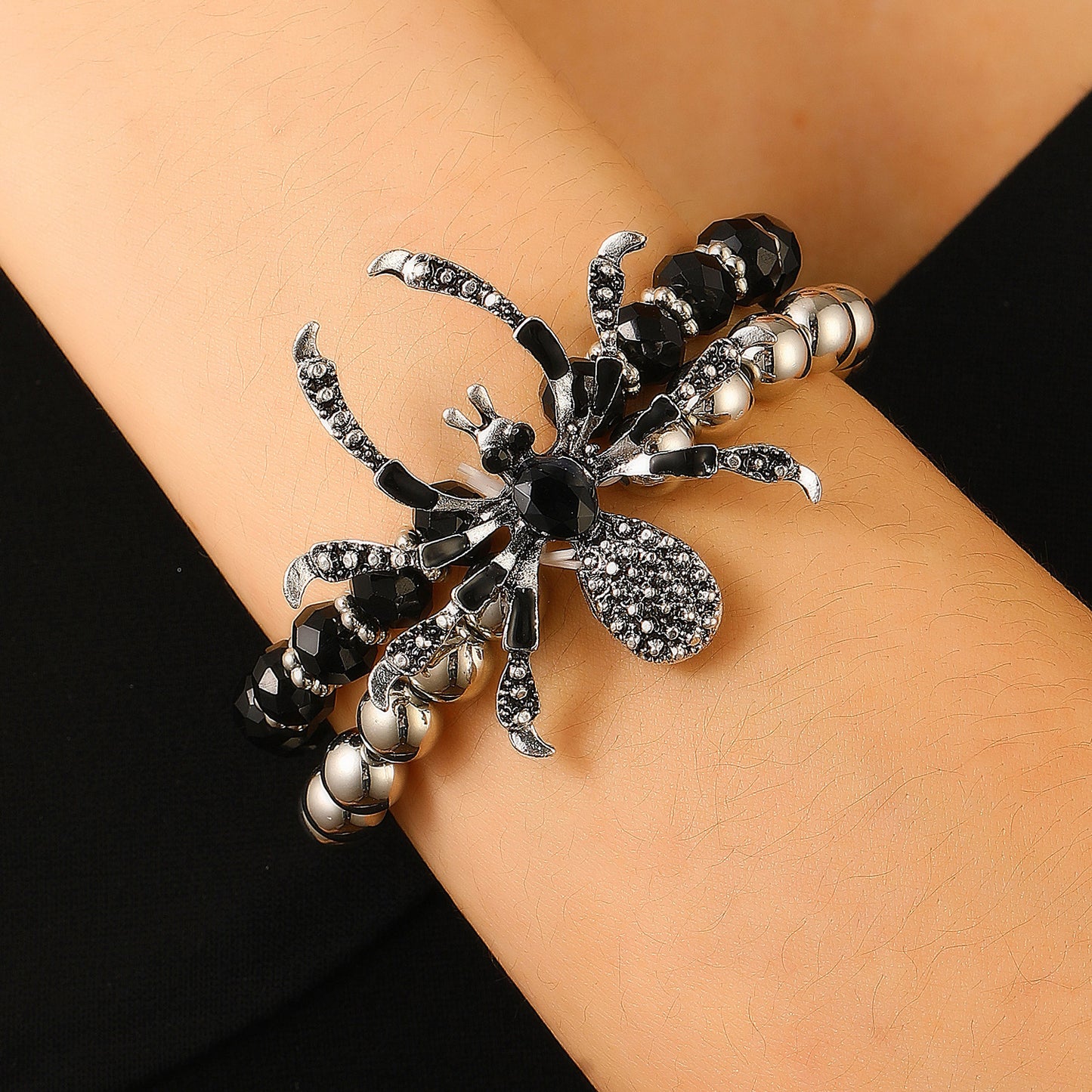 Eerie: Dark Spider Big Ear Studs