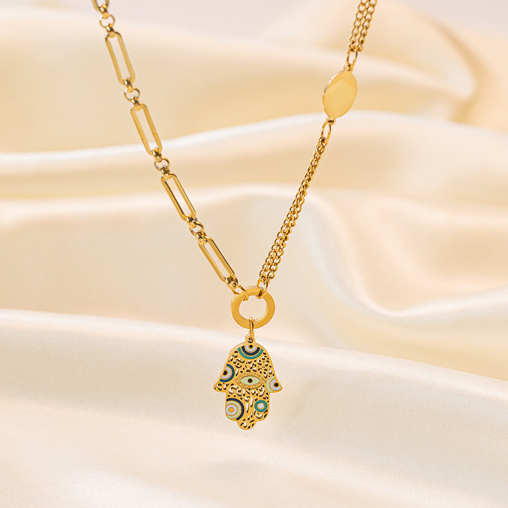 Eye Drop Charm Bracelet