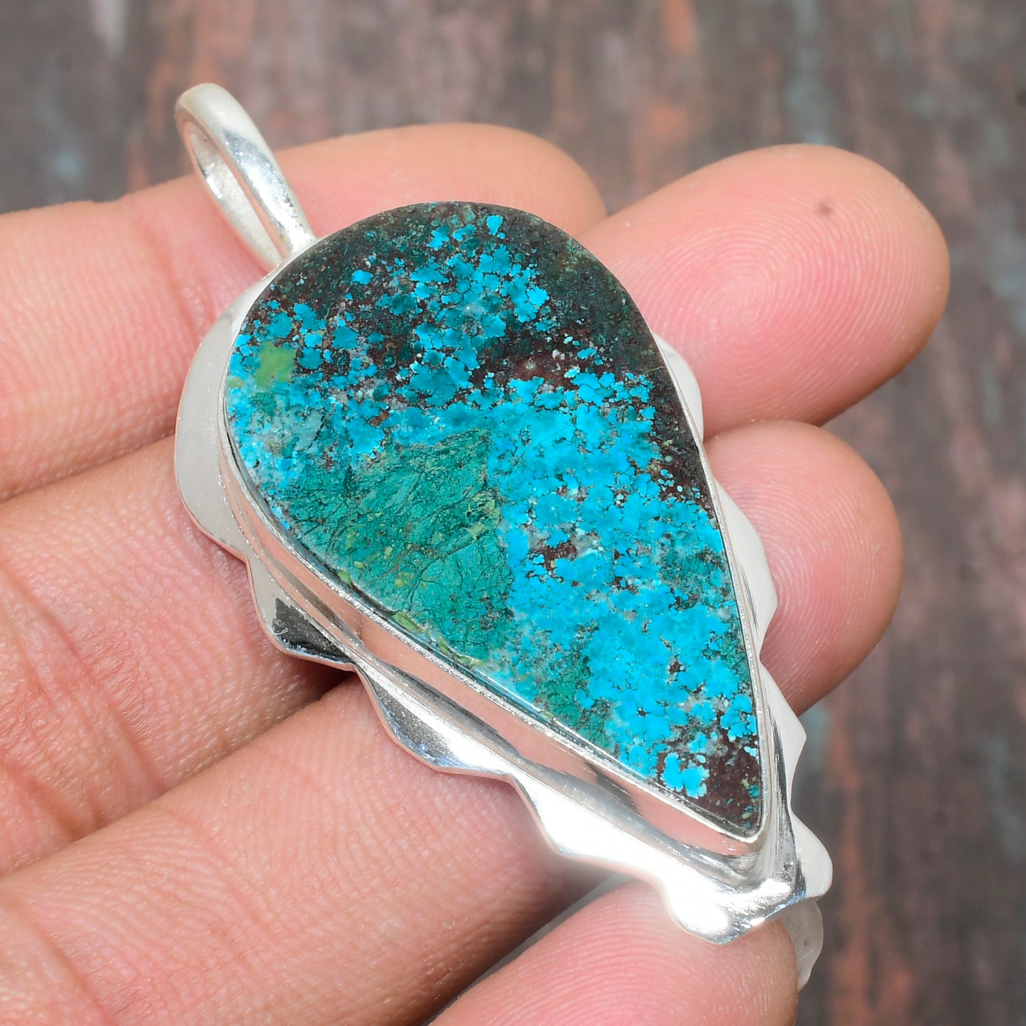 Turquoise Dream – Silver Serenity Pendant