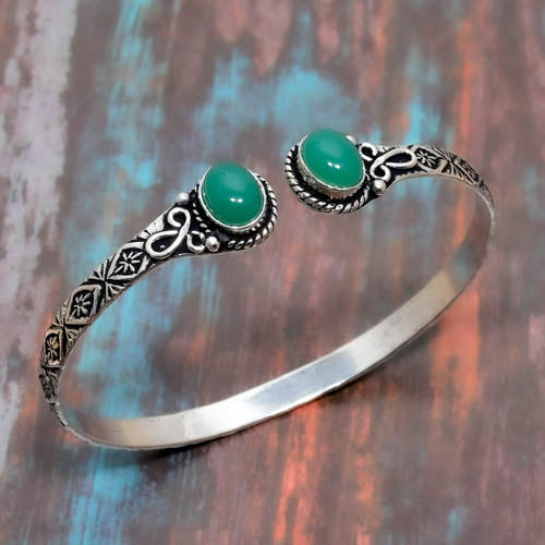 Tranquil Tide – Turquoise & Sterling Silver Bracelet