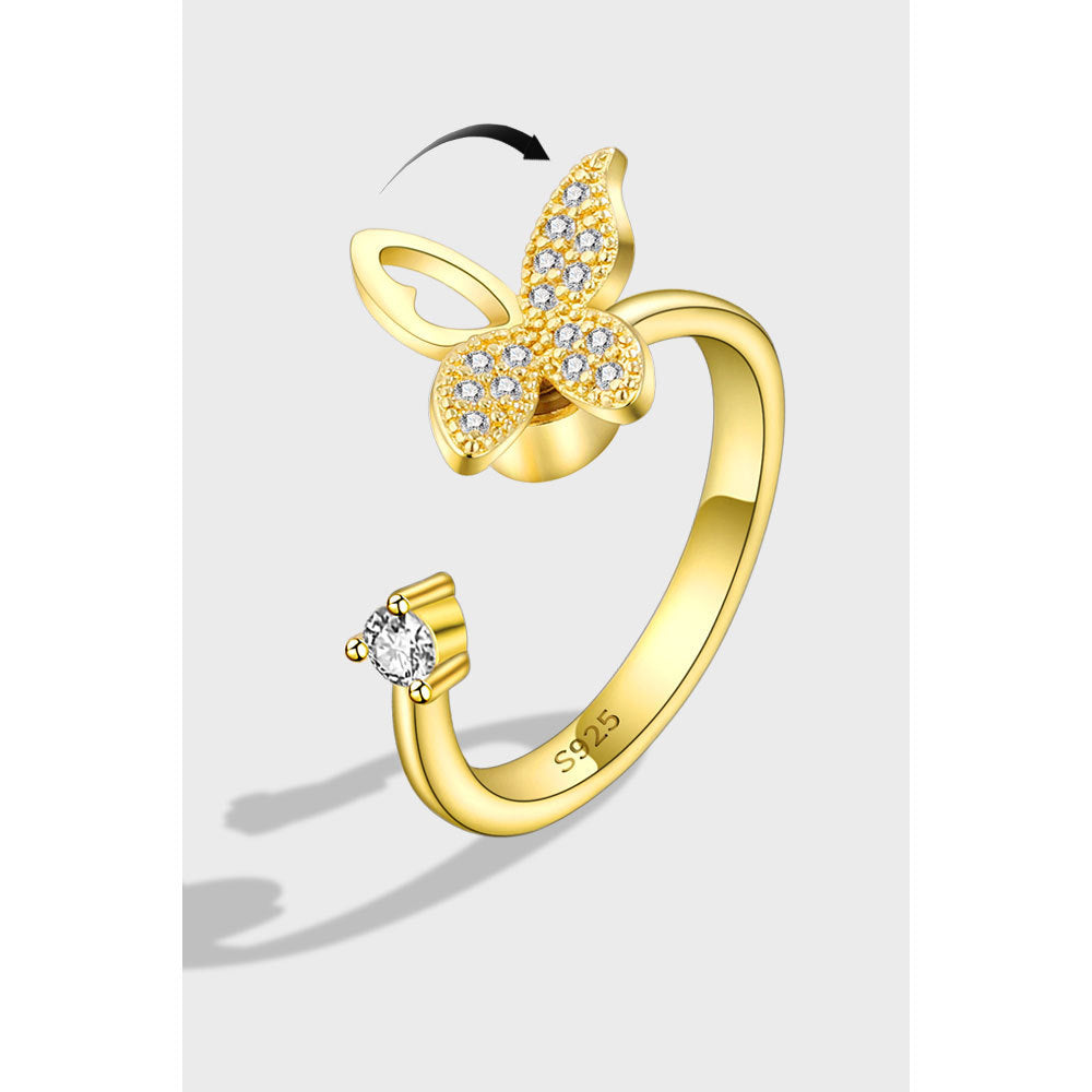 Little Butterfly Ring - 925 Sterling Silver