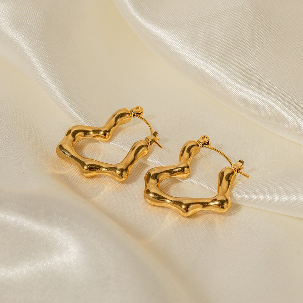 Selena Earrings - 18K Gold