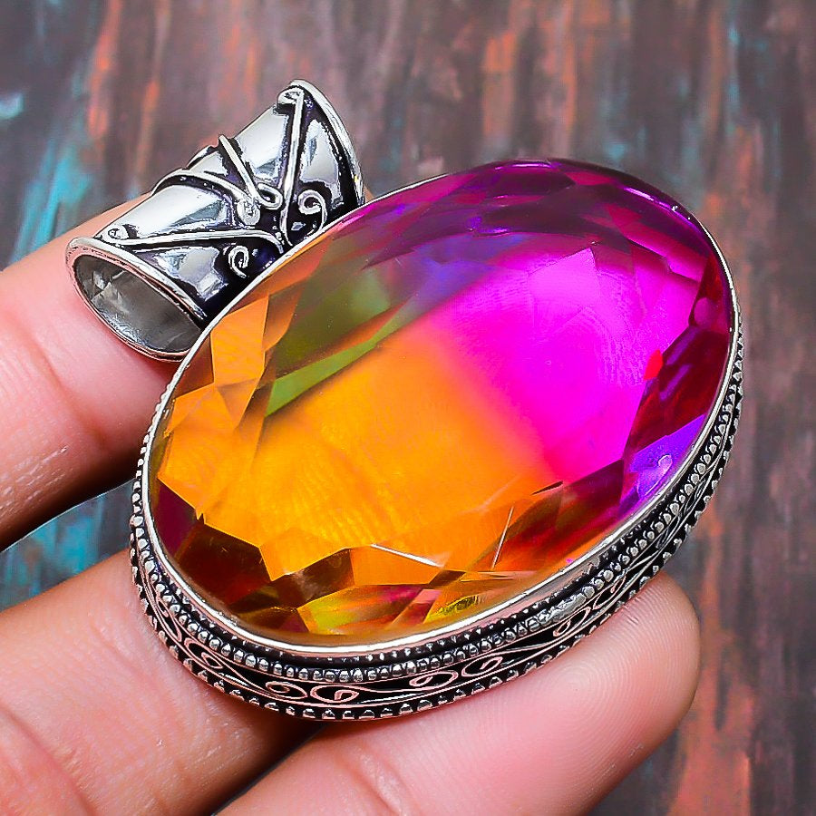 Prismatic Joy – Sterling Silver Statement Ring