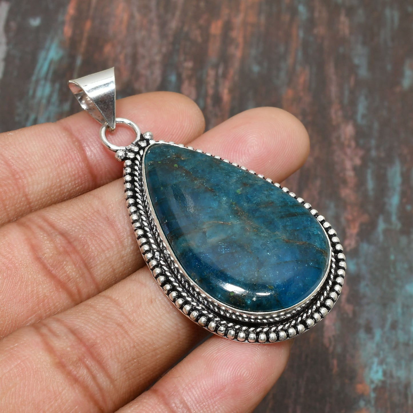Serenity’s Tear – Blue Apache Pendant