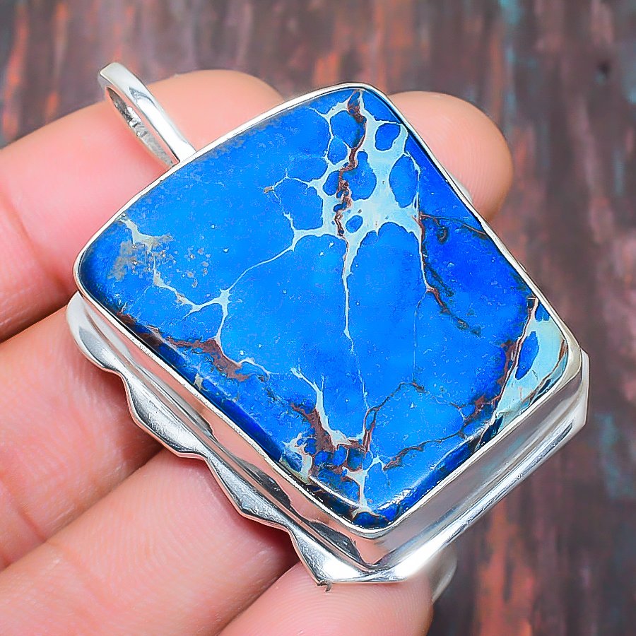 Oracle’s Whisper – Lapis Lazuli Sterling Silver Pendant