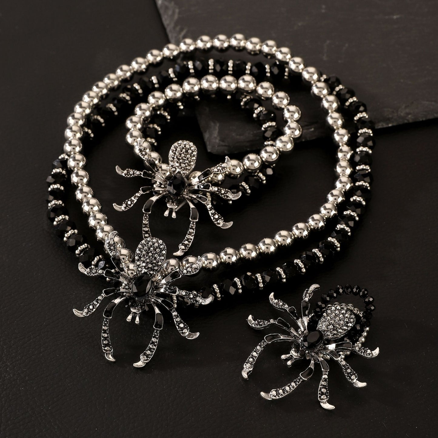 Eerie: Dark Spider Big Ear Studs