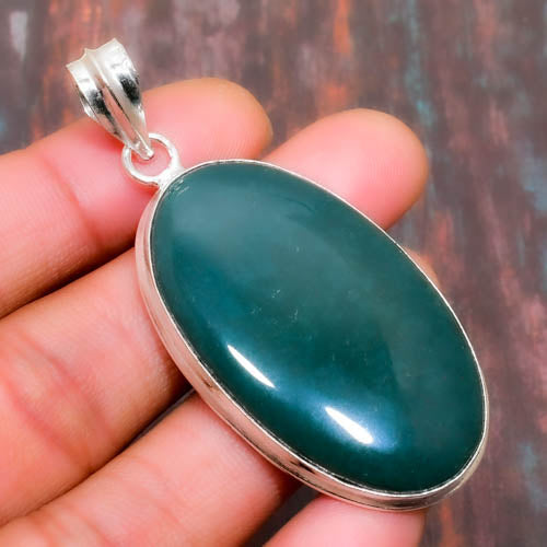 Harmony’s Grace – Jade & Sterling Silver Pendant