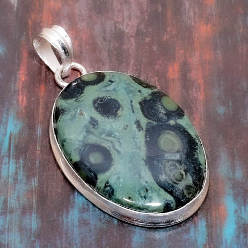 Obsidian Opulence – Sterling Silver Protection Pendant