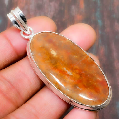 Serene Dawn – Sunstone Sterling Silver Pendant