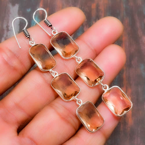 Sunbeam Joy – Sterling Citrine Earrings