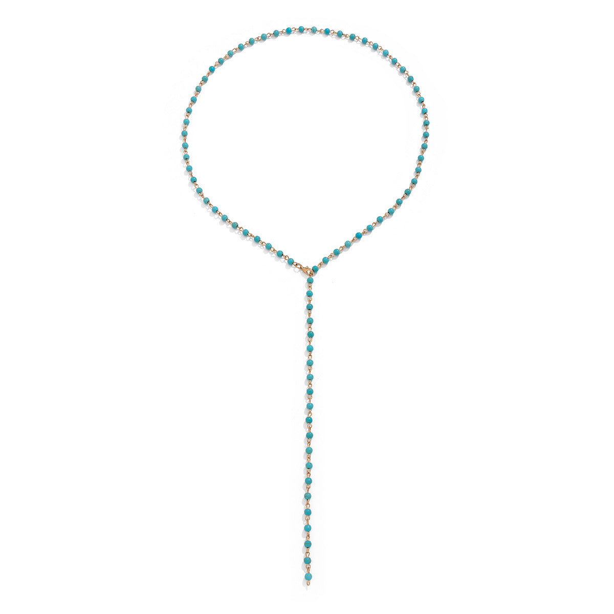 Big Time Hugger Y- Shape Necklace