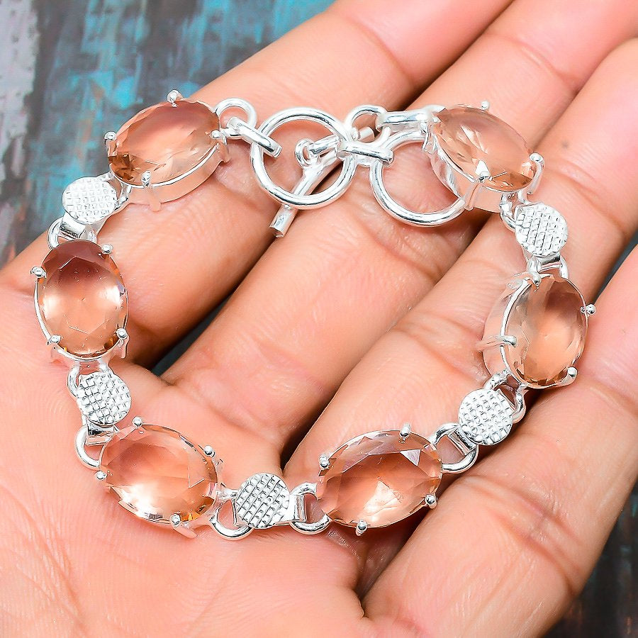 Selene’s Embrace – Silver Moonstone Serenity Bracelet