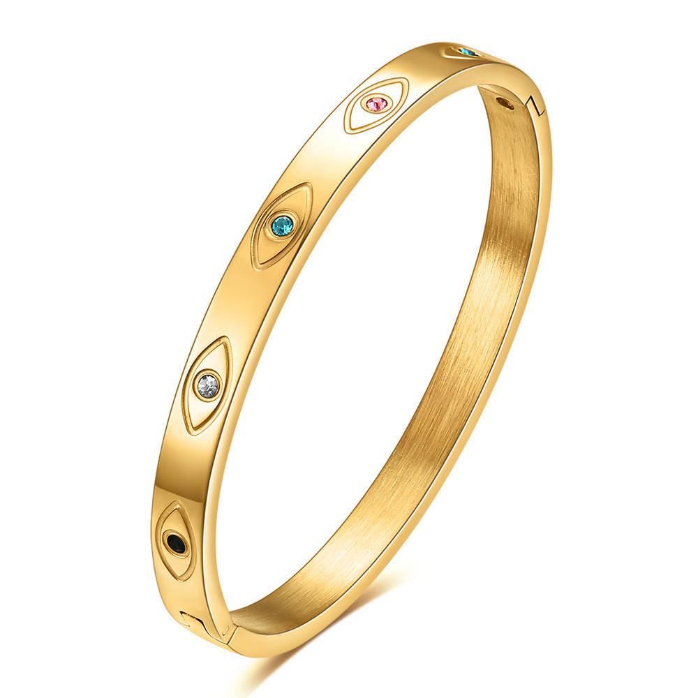 CrystalVibe Titanium Bracelet