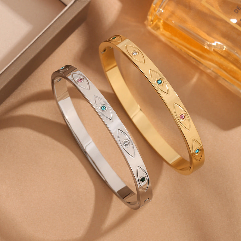 CrystalVibe Titanium Bracelet