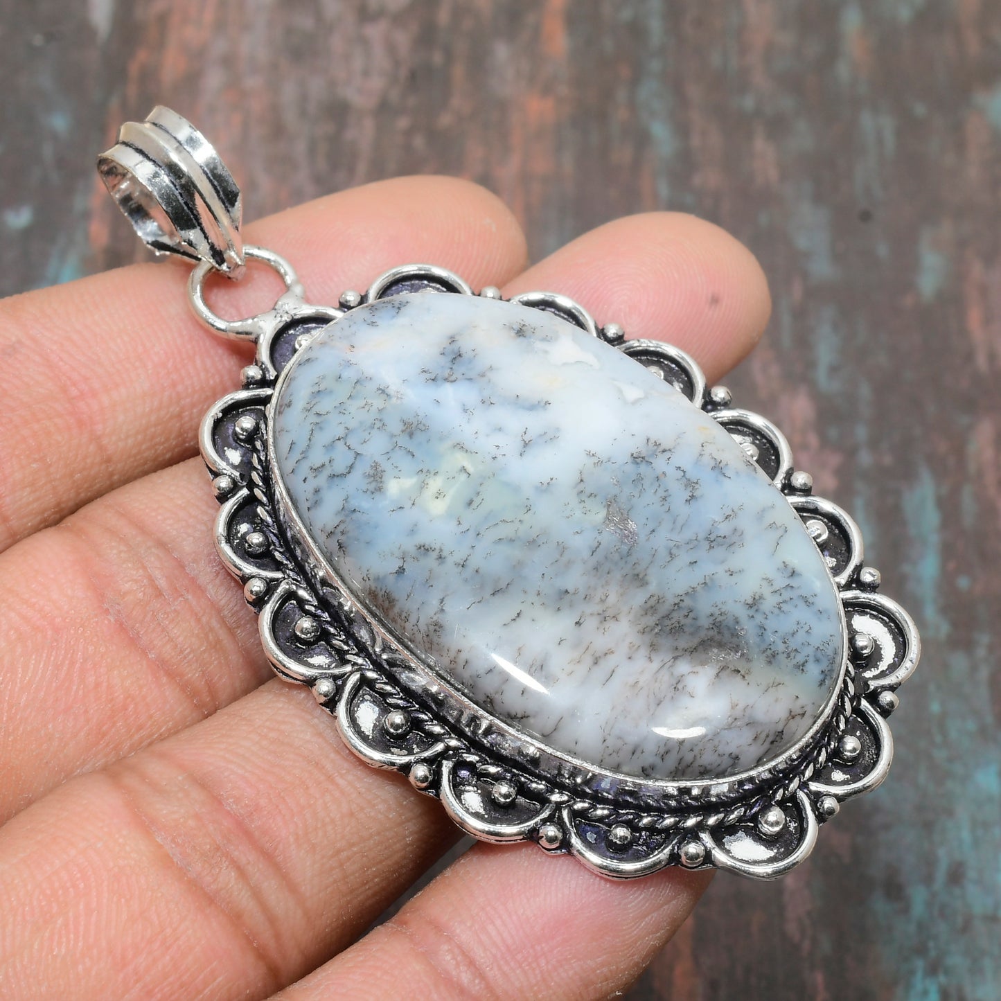 Mystic Aurora – Labradorite Sterling Silver Pendant
