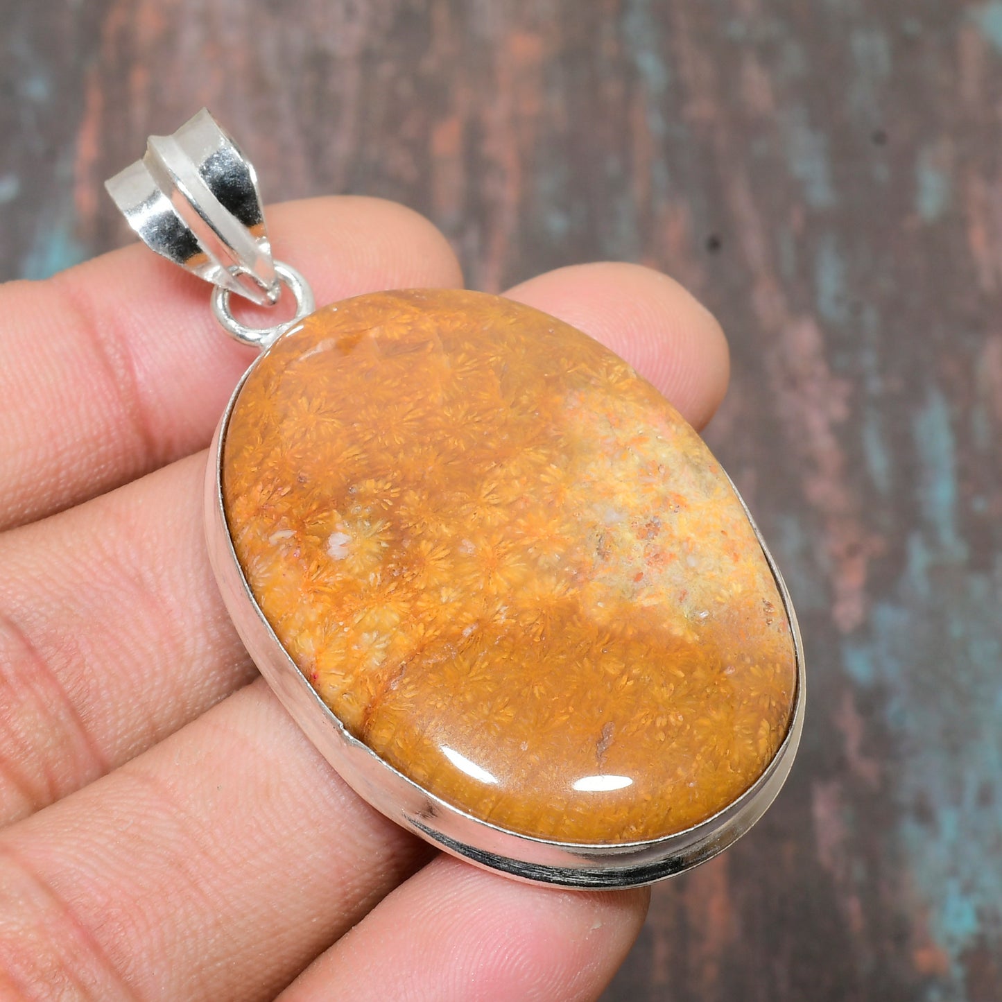 Terra Muse – Jasper & Sterling Silver Pendant