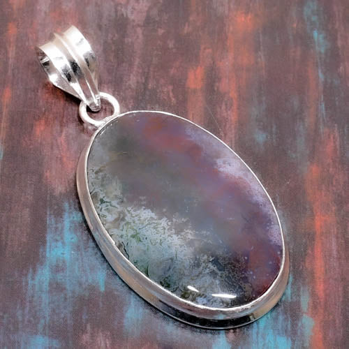 Serenity Halo – Sterling Silver Amethyst Pendant