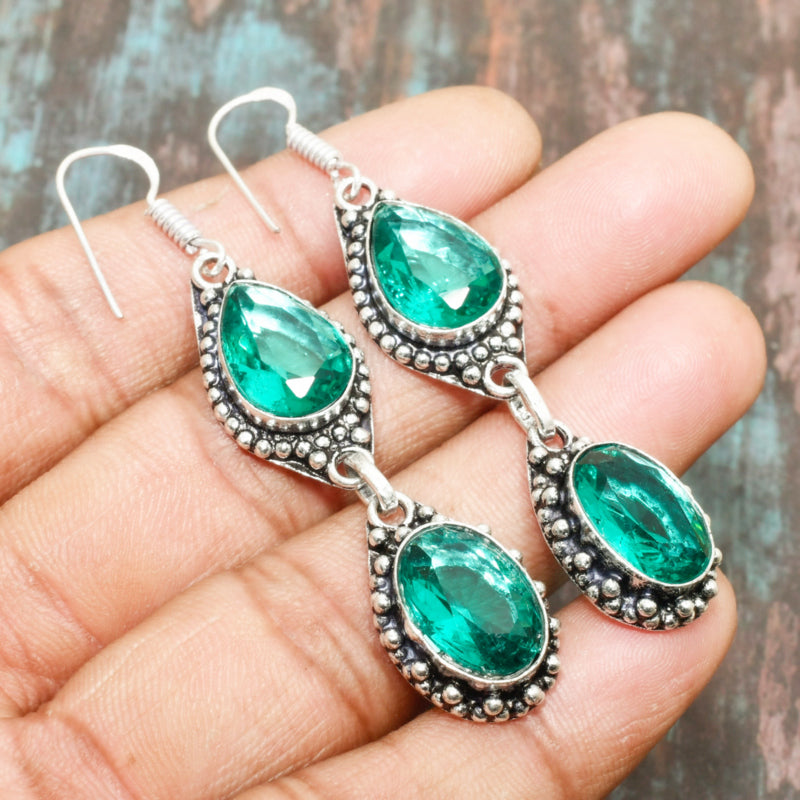 Seaside Serenade – Turquoise Sterling Silver Earrings