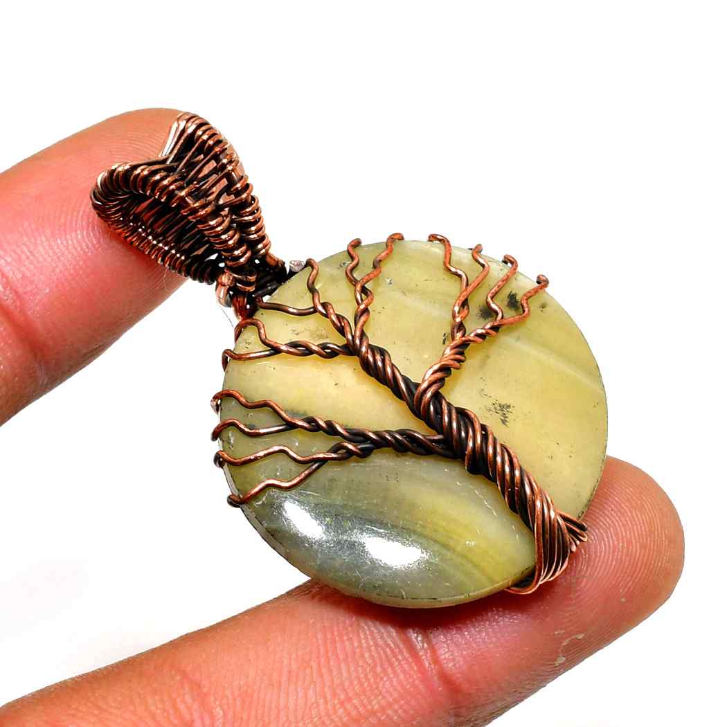 Earth’s Embrace – Copper Tree of Life Pendant