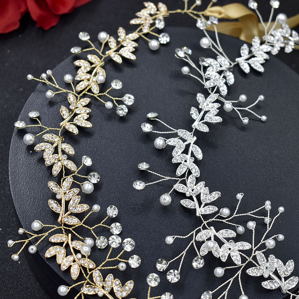 Radiant Bridal Rhinestone Hair Band
