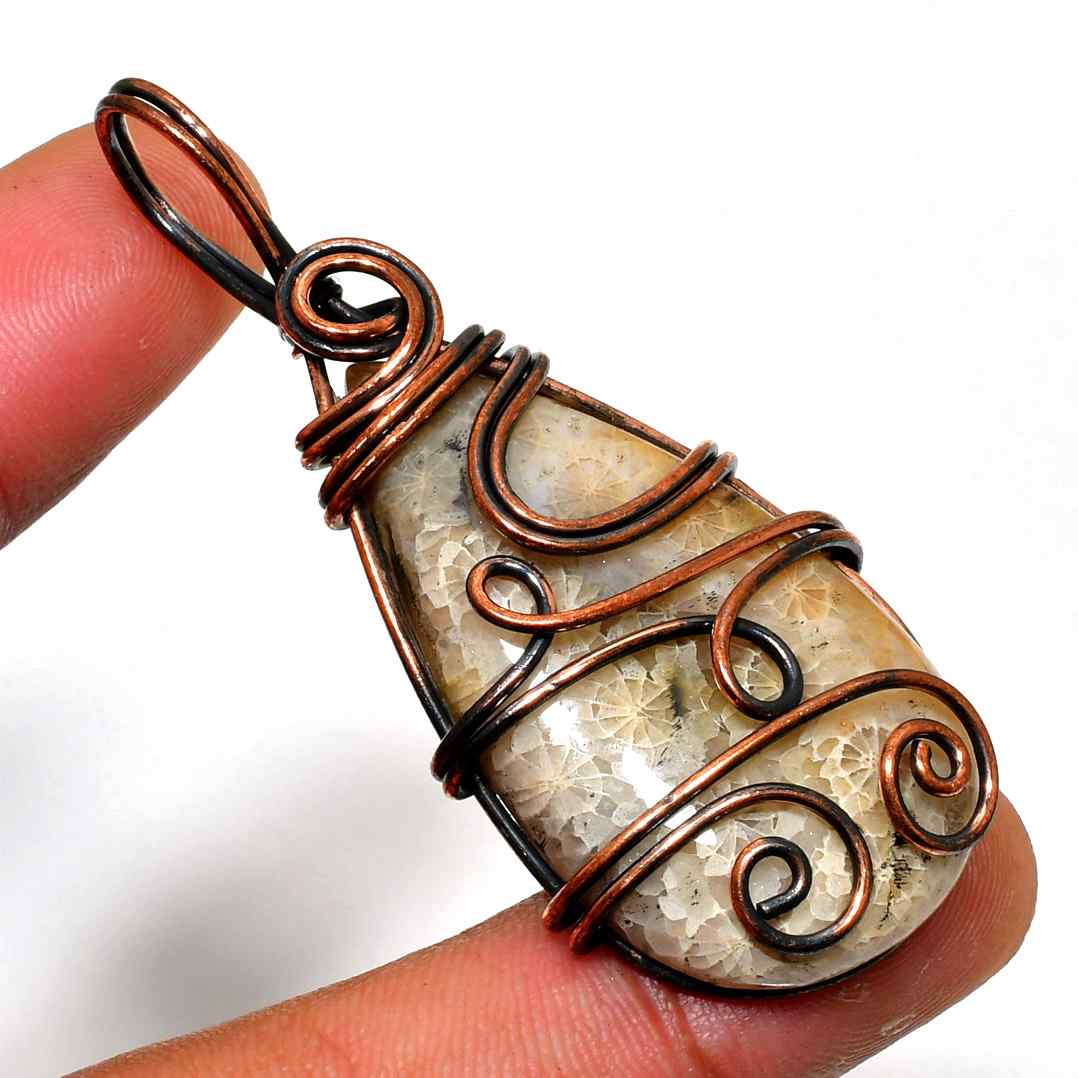 Serenity’s Prism – Copper Crystal Pendant