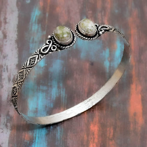 Gaia’s Embrace – Dual Gemstone Bracelet
