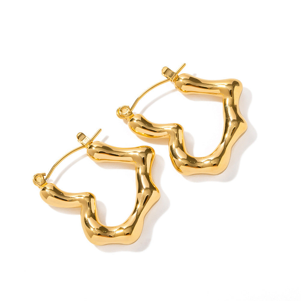 Selena Earrings - 18K Gold