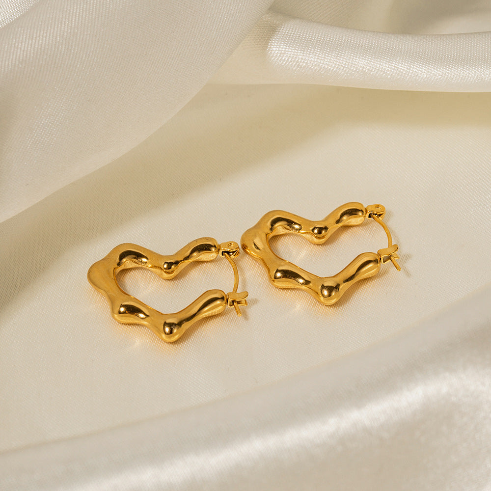 Selena Earrings - 18K Gold