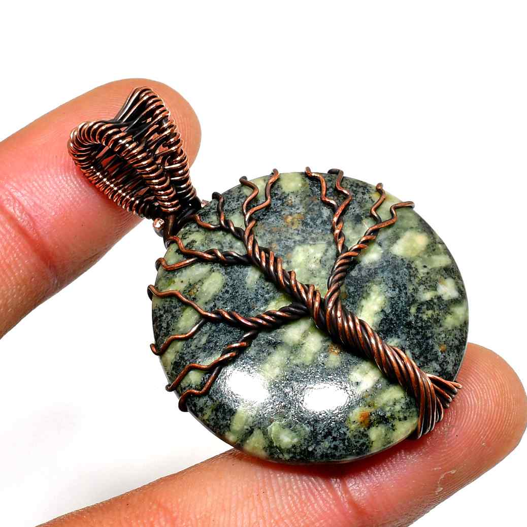 Verdant Arbor – Tree of Life Copper Pendant