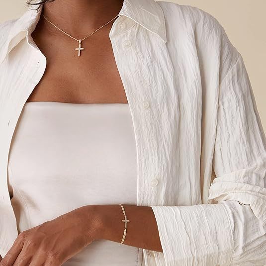 Eternal Cross Bracelet