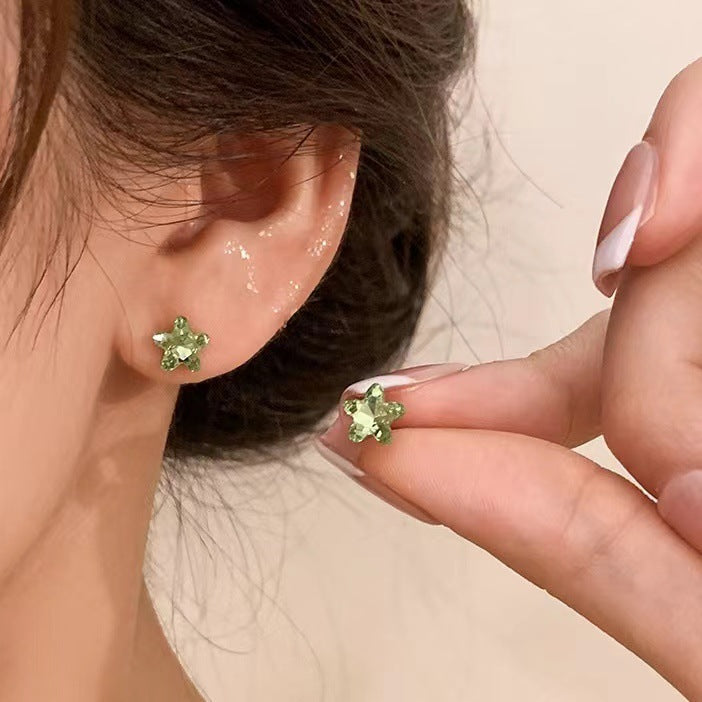 Spark Heart Studs