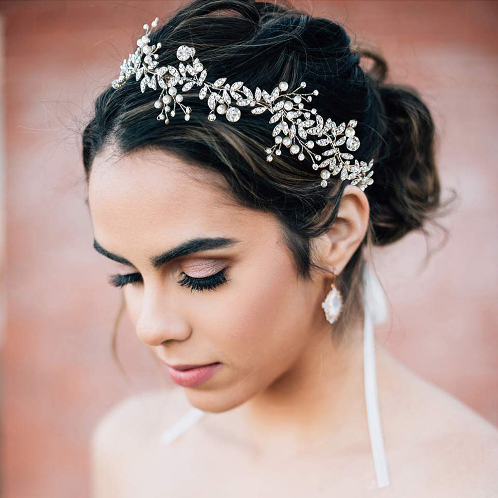 Radiant Bridal Rhinestone Hair Band