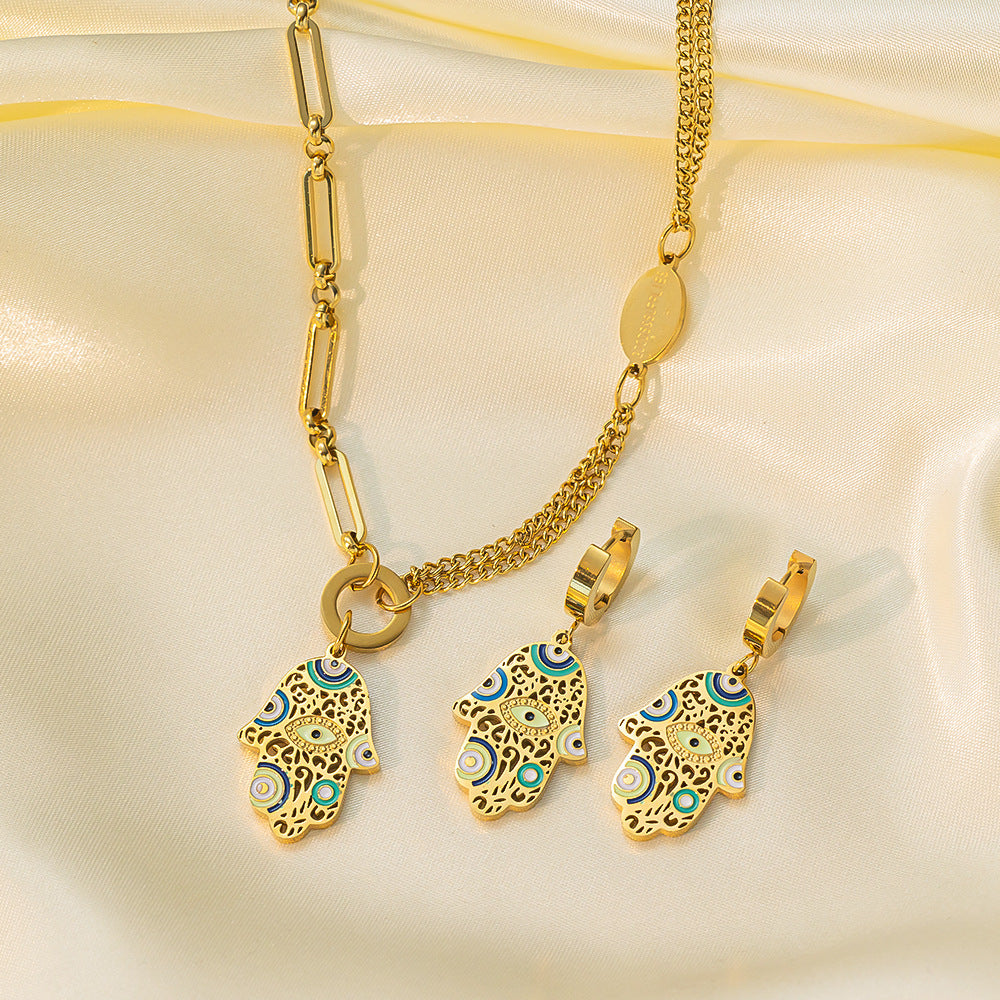 Eye Drop Charm Bracelet