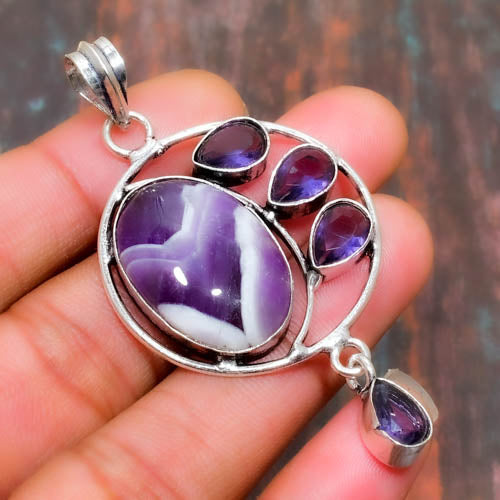 Serenity’s Whisper – Silver Amethyst Pendant