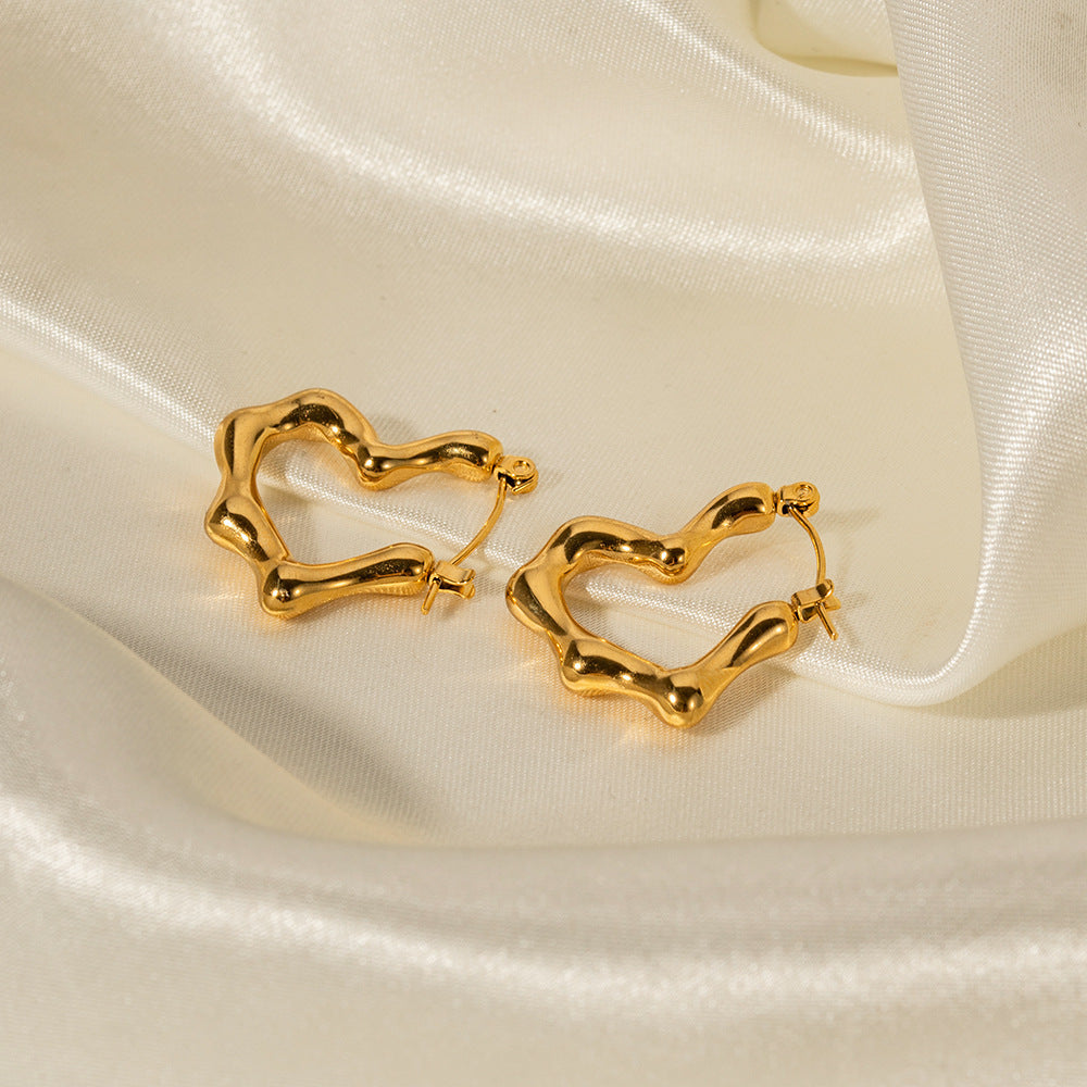 Selena Earrings - 18K Gold