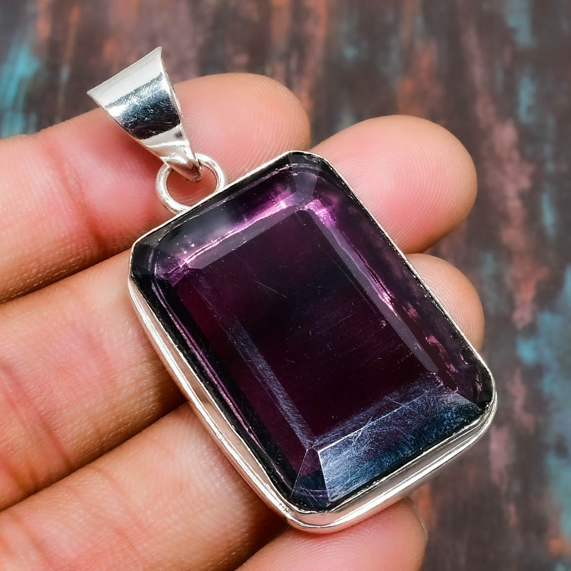 Harmony’s Crown – Amethyst Sterling Pendant