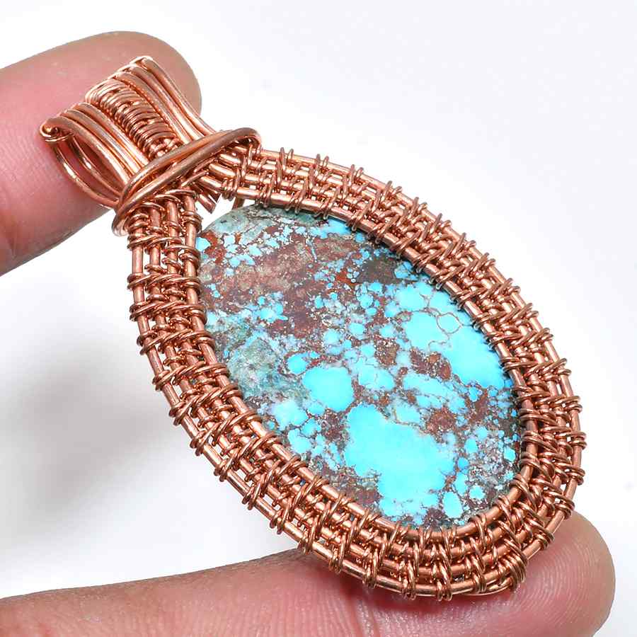 Terra’s Dream – Turquoise Copper Pendant