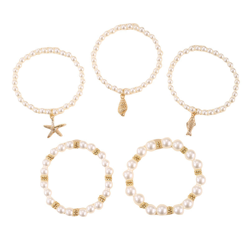 Starfish Ocean Pearl Bracelet