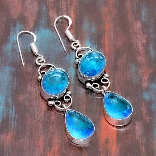 Serene Waters – Turquoise Sterling Silver Earrings