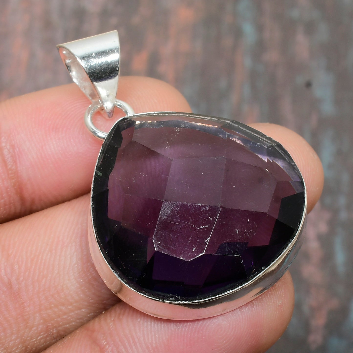 Serenity’s Crown – Amethyst & Copper Pendant