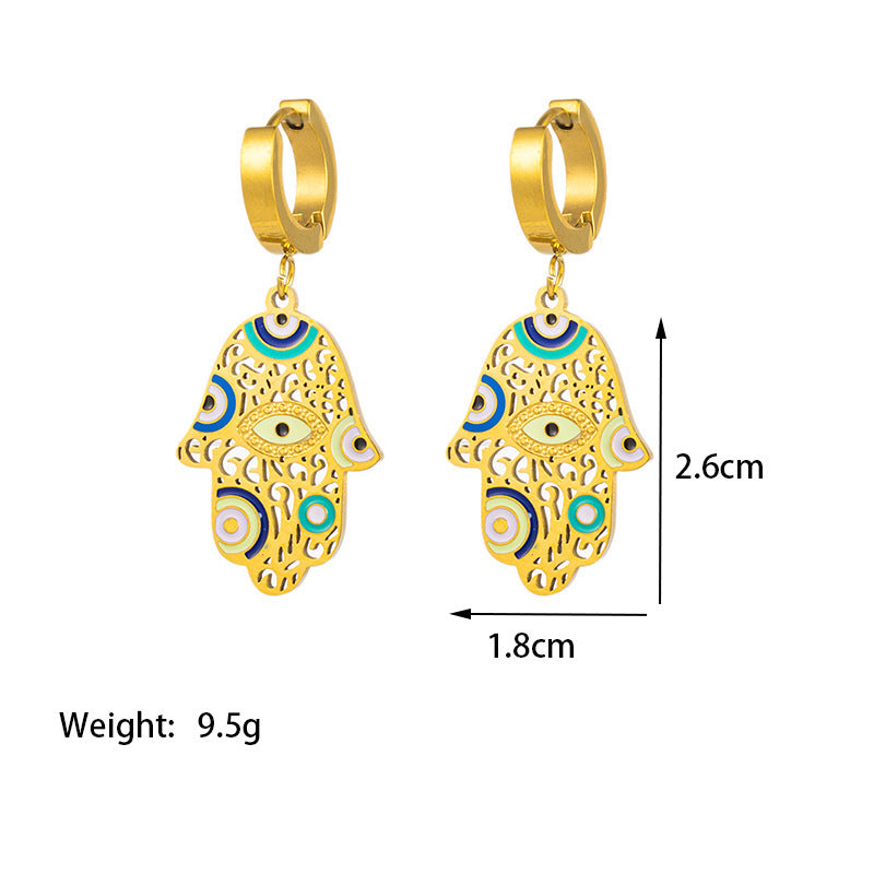 Eye Drop Charm Bracelet