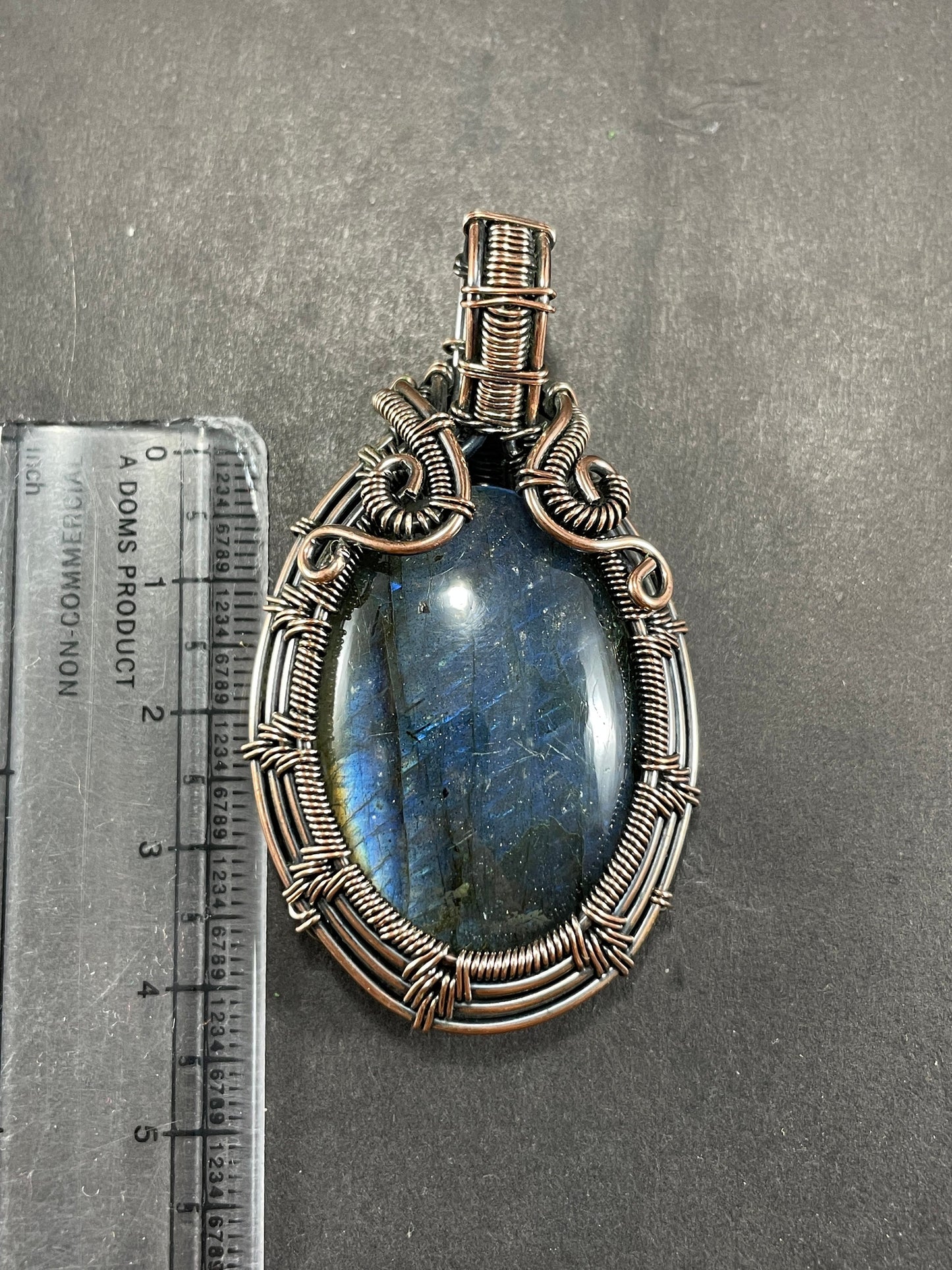 Blue Labradorite Gemstone Pendant